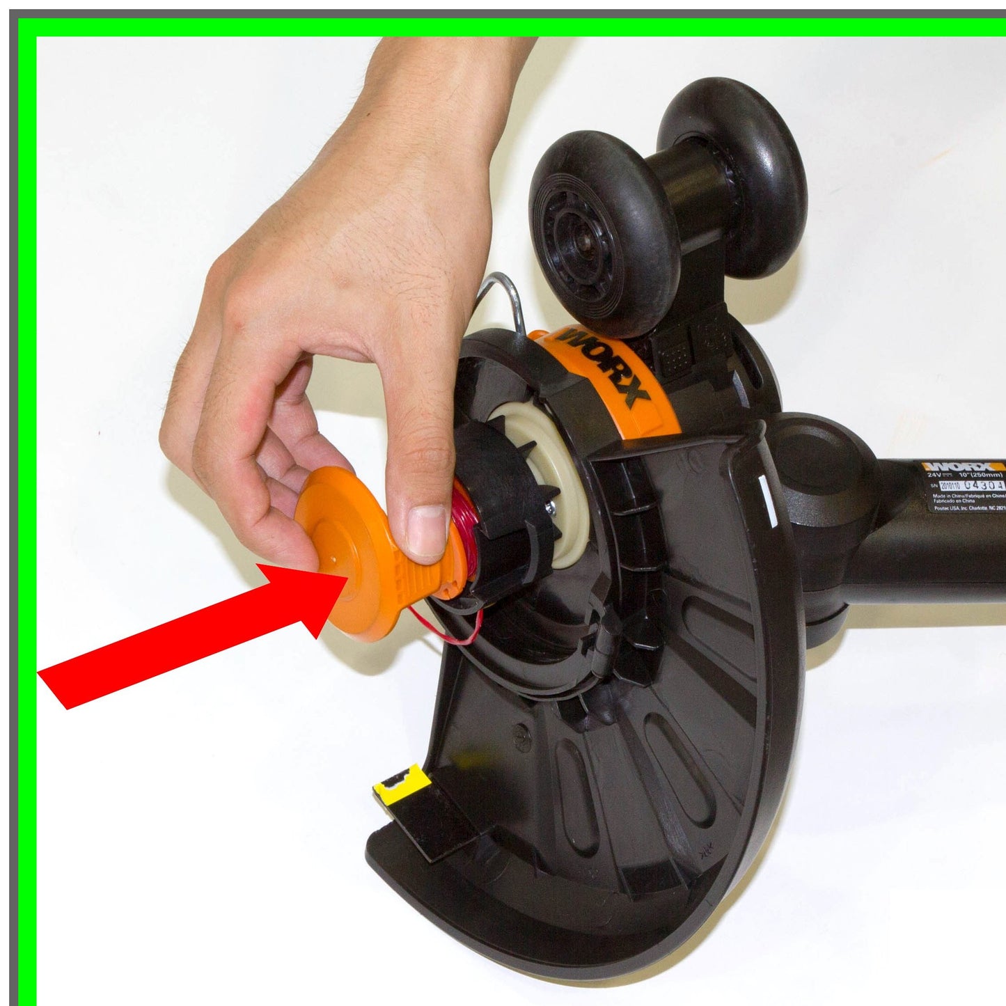 Cordless Trimmer Edger Spool Cap Cover for Efficient Lawn Care