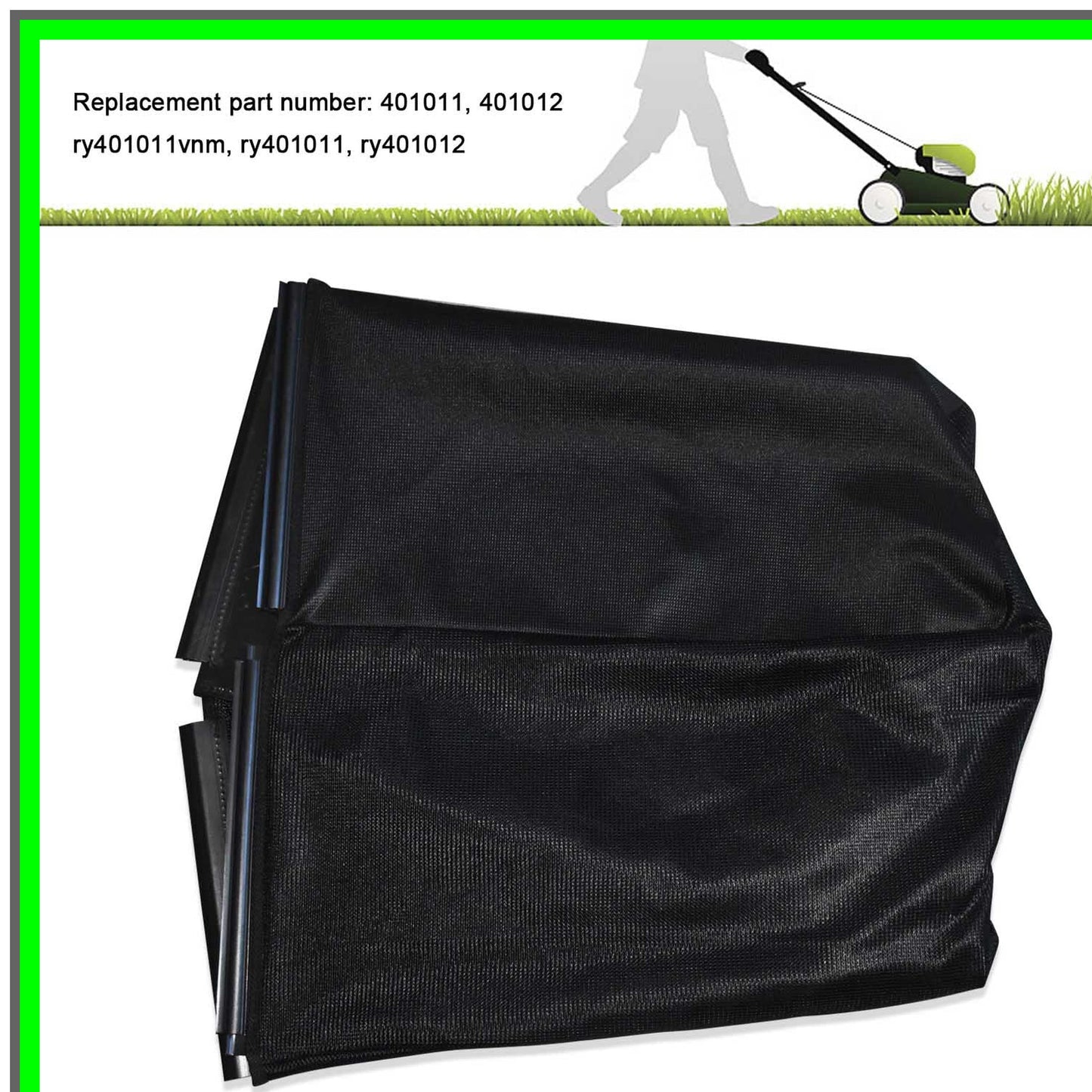 Efficient Grass Catcher Bag for Ryobi 20" 40V Cordless Mowers