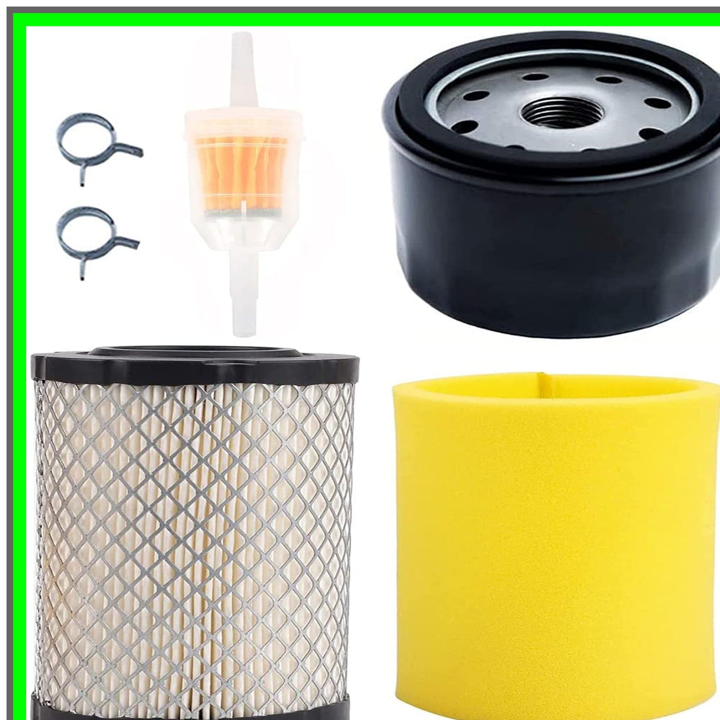 John Deere Z335E Tune-Up Kit with Air and Oil Filters for Mowers