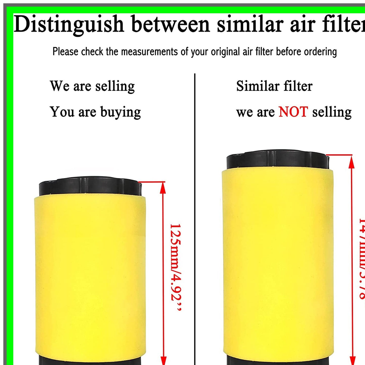John Deere Z335E Tune-Up Kit with Air and Oil Filters for Mowers