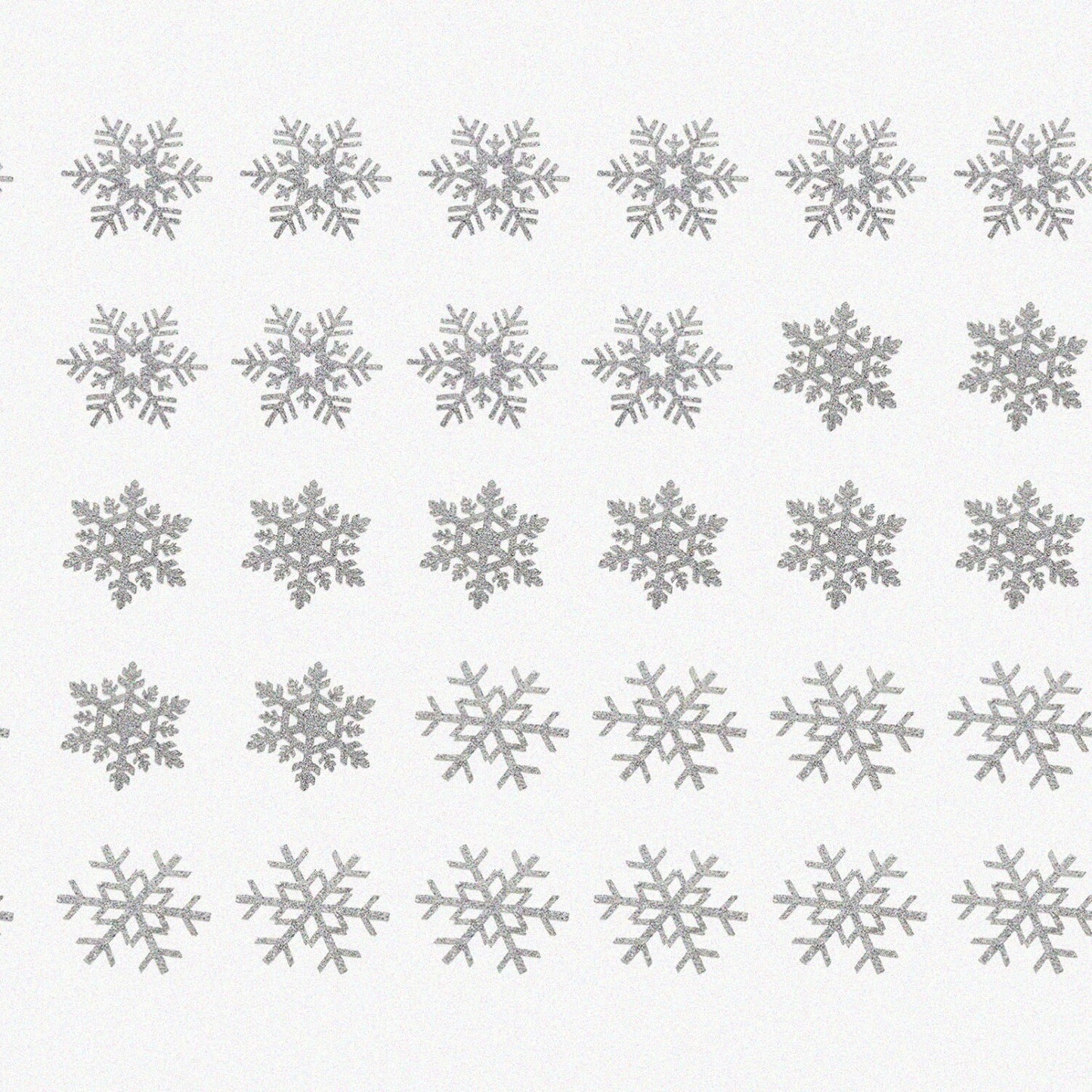 30pcs Snowflake Cloth Sewing Patches for Clothing