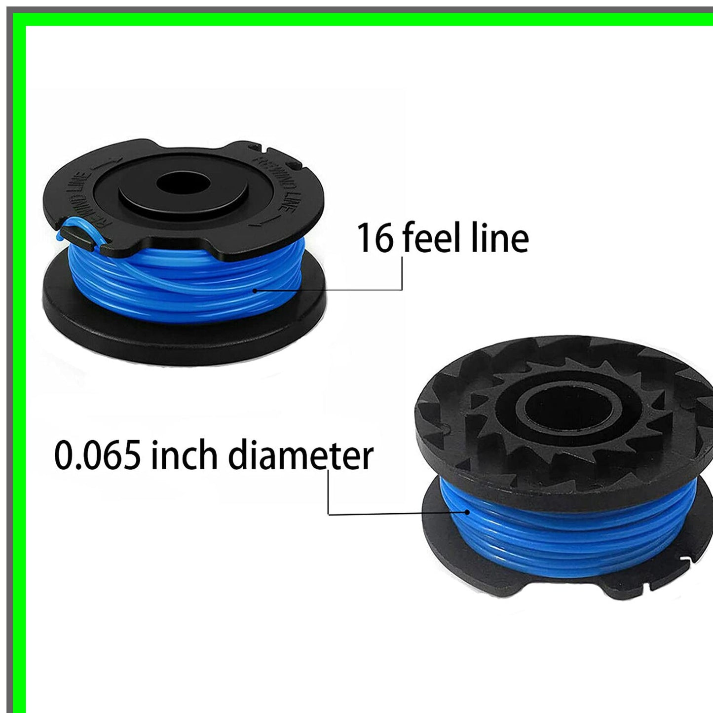 Greenworks Eater String Replacement Spool with 16ft Trimmer Line 0.065"