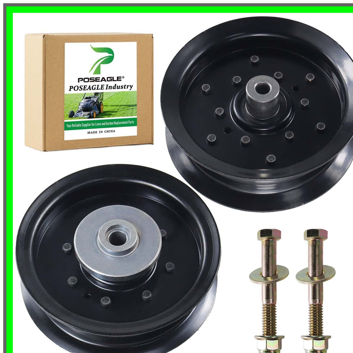 Idler Pulley Replacement Kit for Husqvarna Lawn Equipment Maintenance