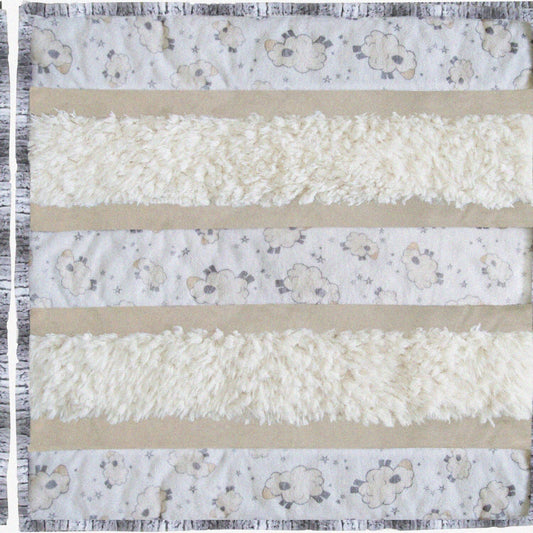Minky Wee Ones Love Ewe Cuddle Quilt Kit