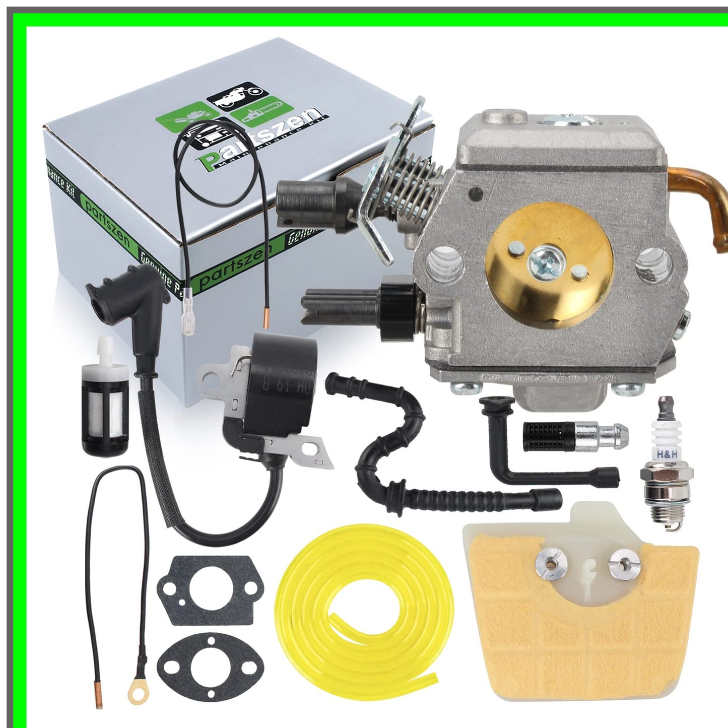 Chainsaw Carburetor Tune-Up Kit for Sthil MS340 MS360 with Air Filter