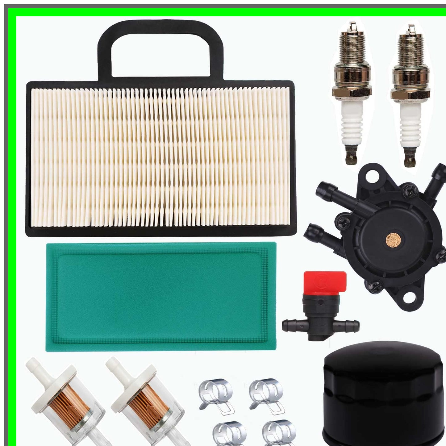 Complete Tune-Up Kit for Briggs and Stratton Lawn Mowers with Filters