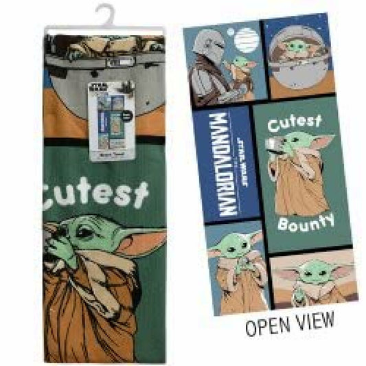 Mandalorian Microfiber Towel 27 x 54 inches