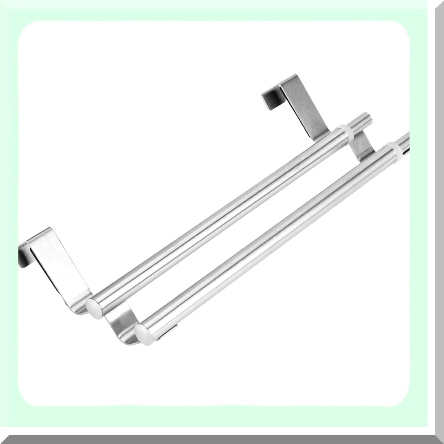 Stainless Steel Telescopic Bathroom Towel Rack