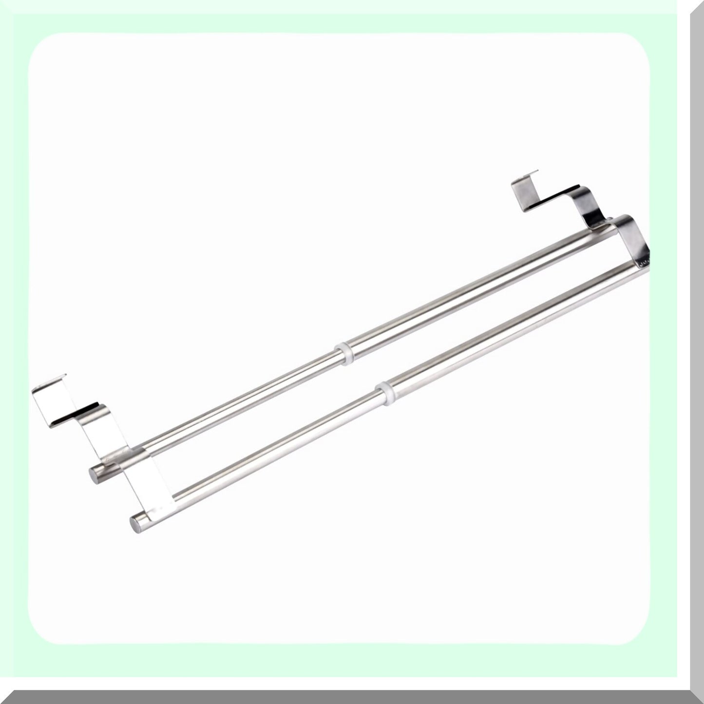 Stainless Steel Telescopic Bathroom Towel Rack