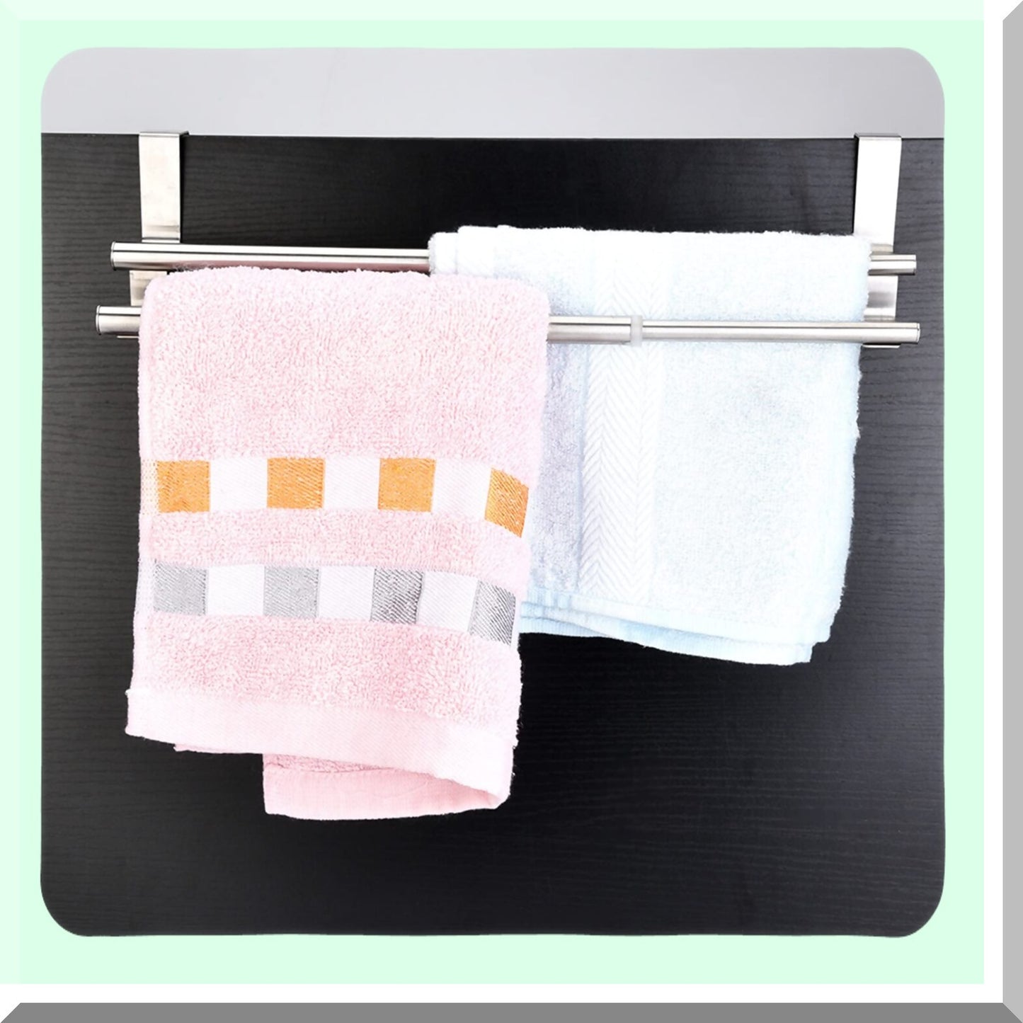 Stainless Steel Telescopic Bathroom Towel Rack
