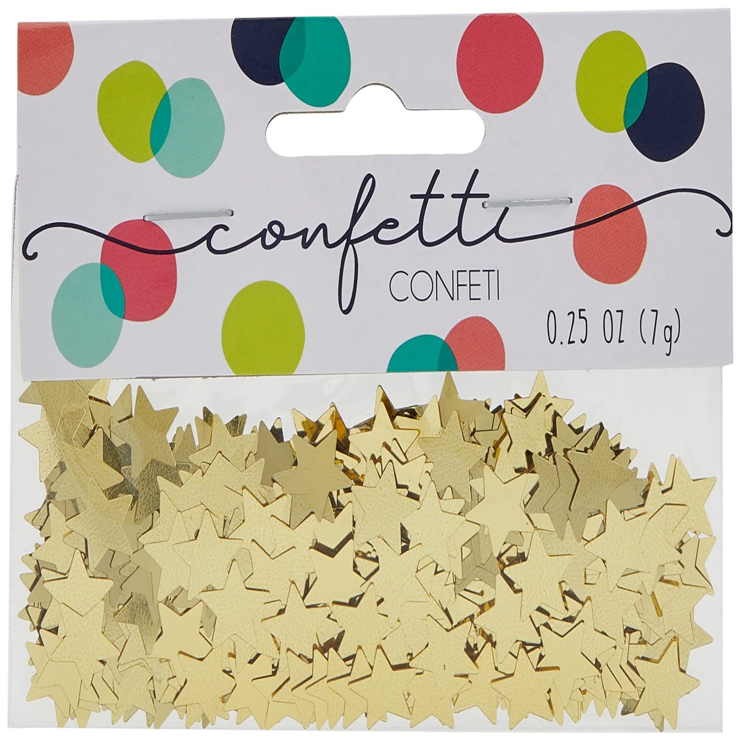 Shimmering Gold Mini Stars Confetti for Celebrations