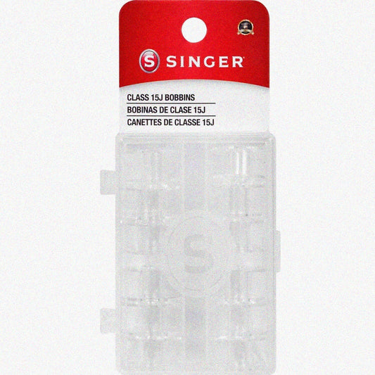 12 Transparent Plastic Bobbins Set