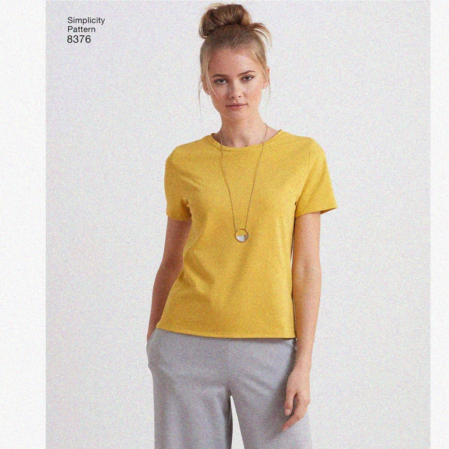 Women's Double Ruffle, Hi-Low, Baby Doll Shirt Pattern, Sizes XXS-XXL