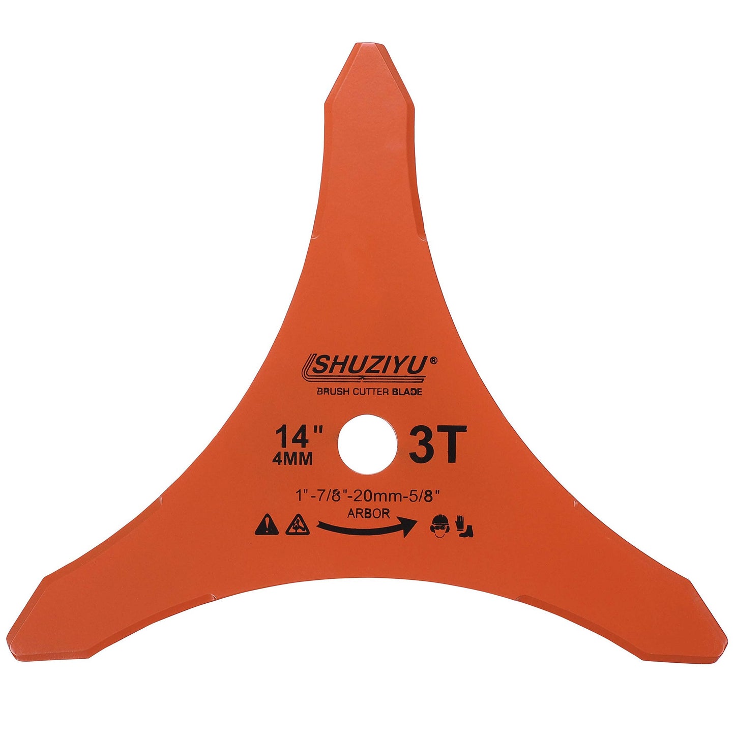 14-Inch Steel Brush Cutter Blade with 4mm Thickness for Husqvarna Makita