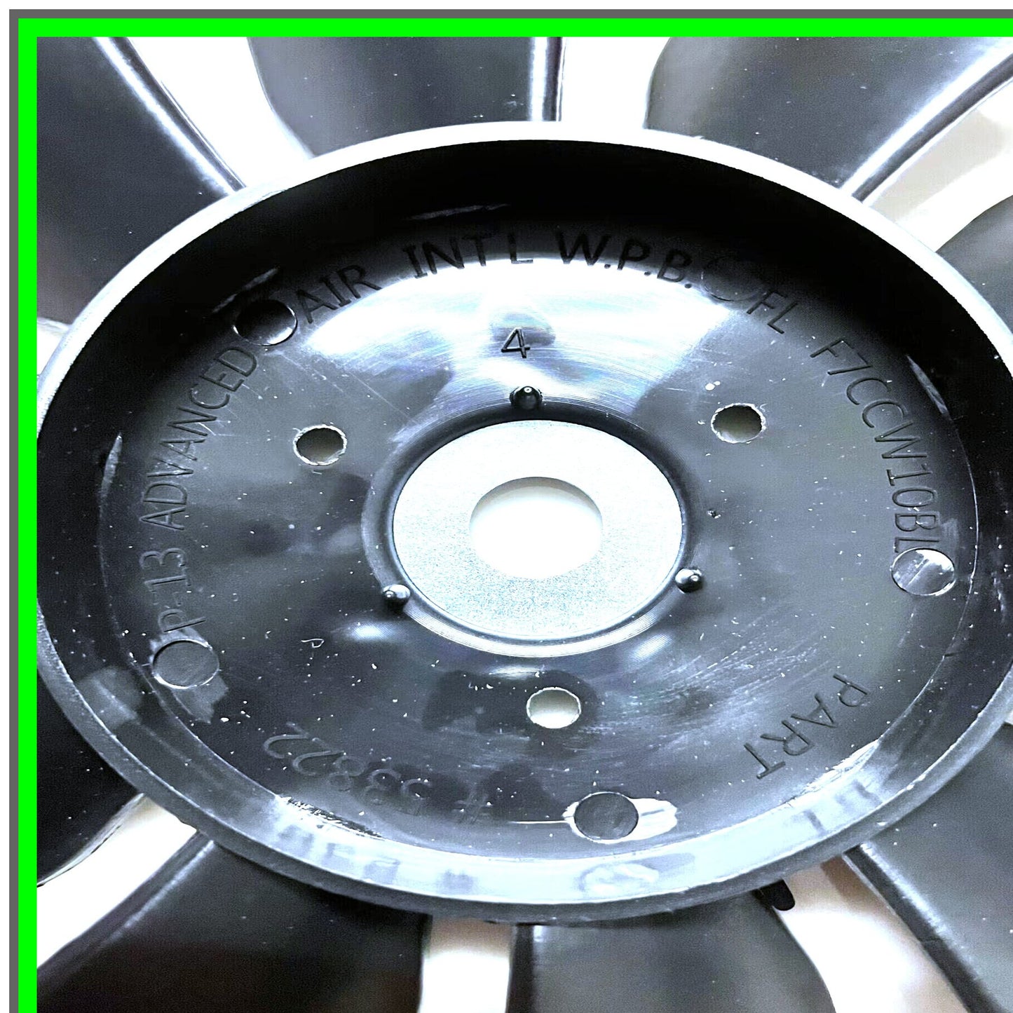 Husqvarna 7-Inch Cooling Fan with 10 Blades for Hydro Gear Axle Replacement