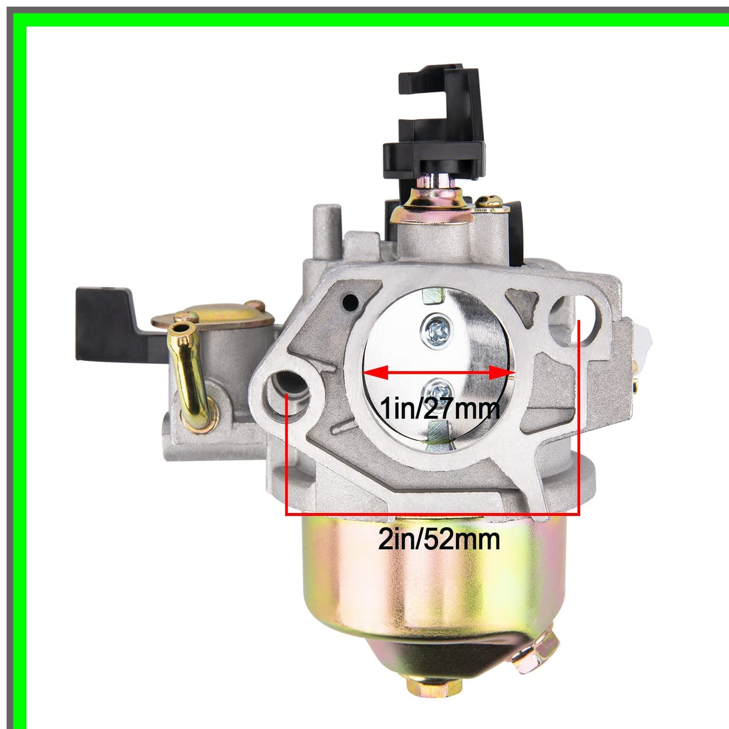 GX390 Carburetor Kit for Honda Engines with Recoil Starter and Air Filter