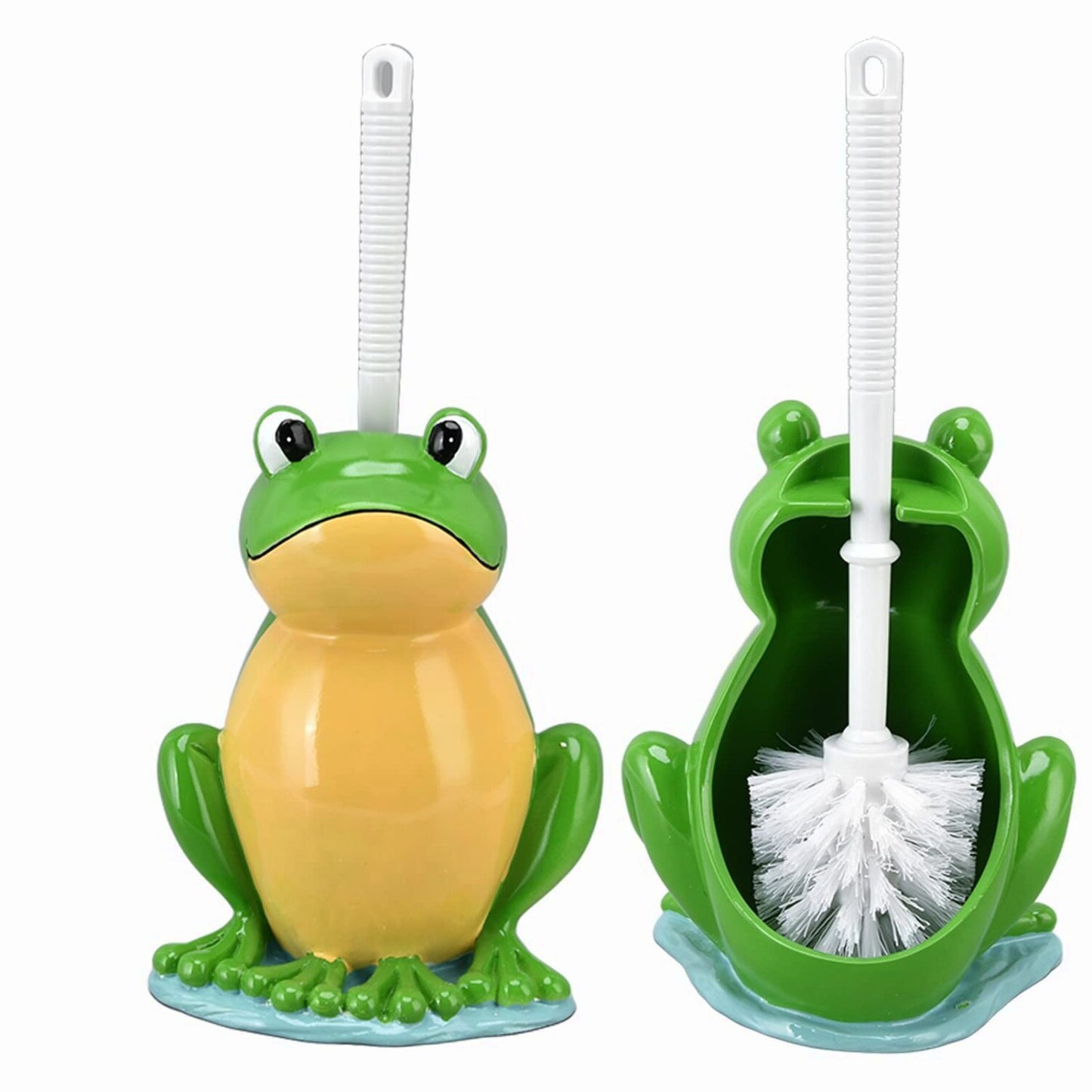 Frog Shape Tet Brush Set with Holder
