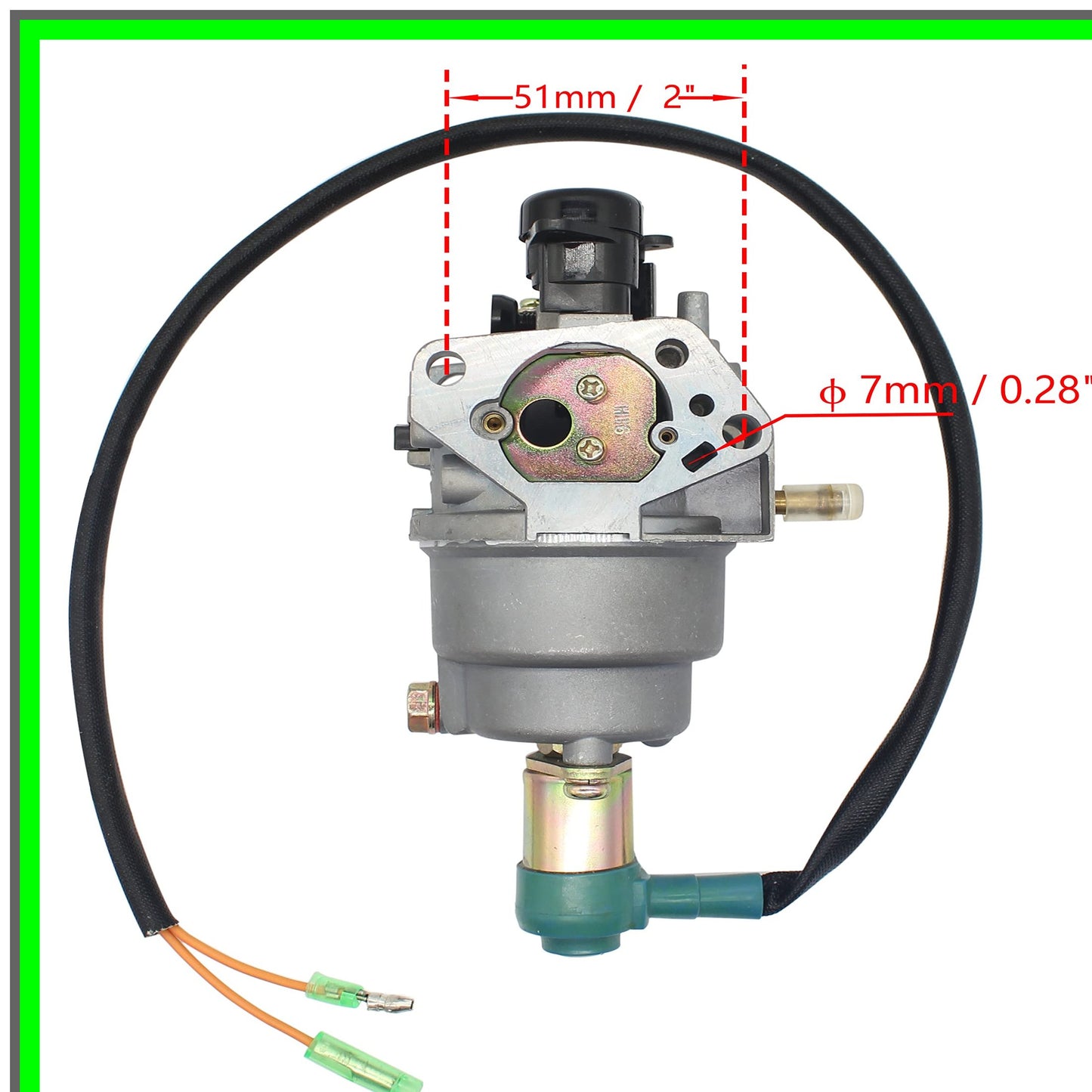 Automatic Choke Carburetor for Honda Ryobi Duromax Gas Generators
