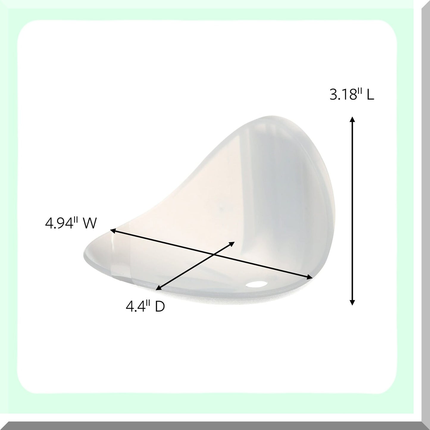 Command Soap Dish with Water-Resistant Strips