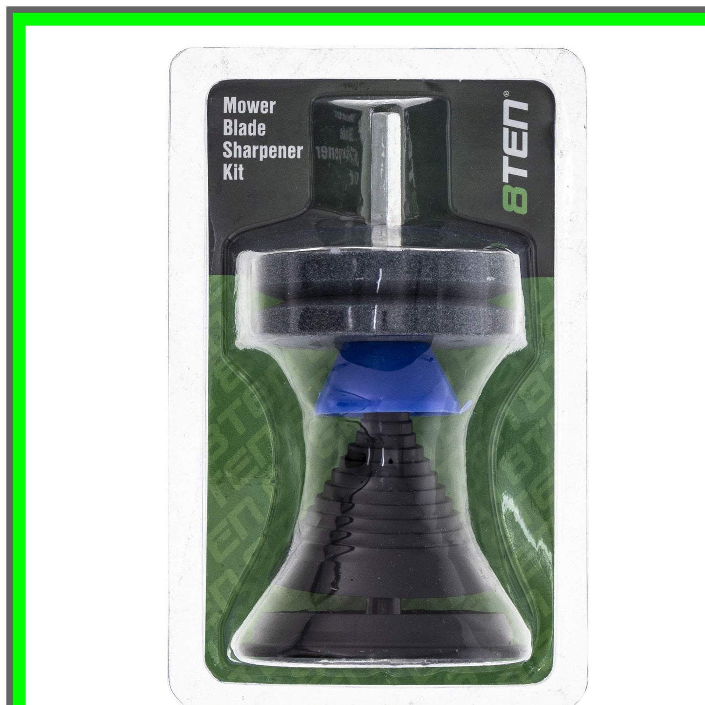 Mower Blade Balancer Kit with Grinder Stone Wheel for Garden Tools