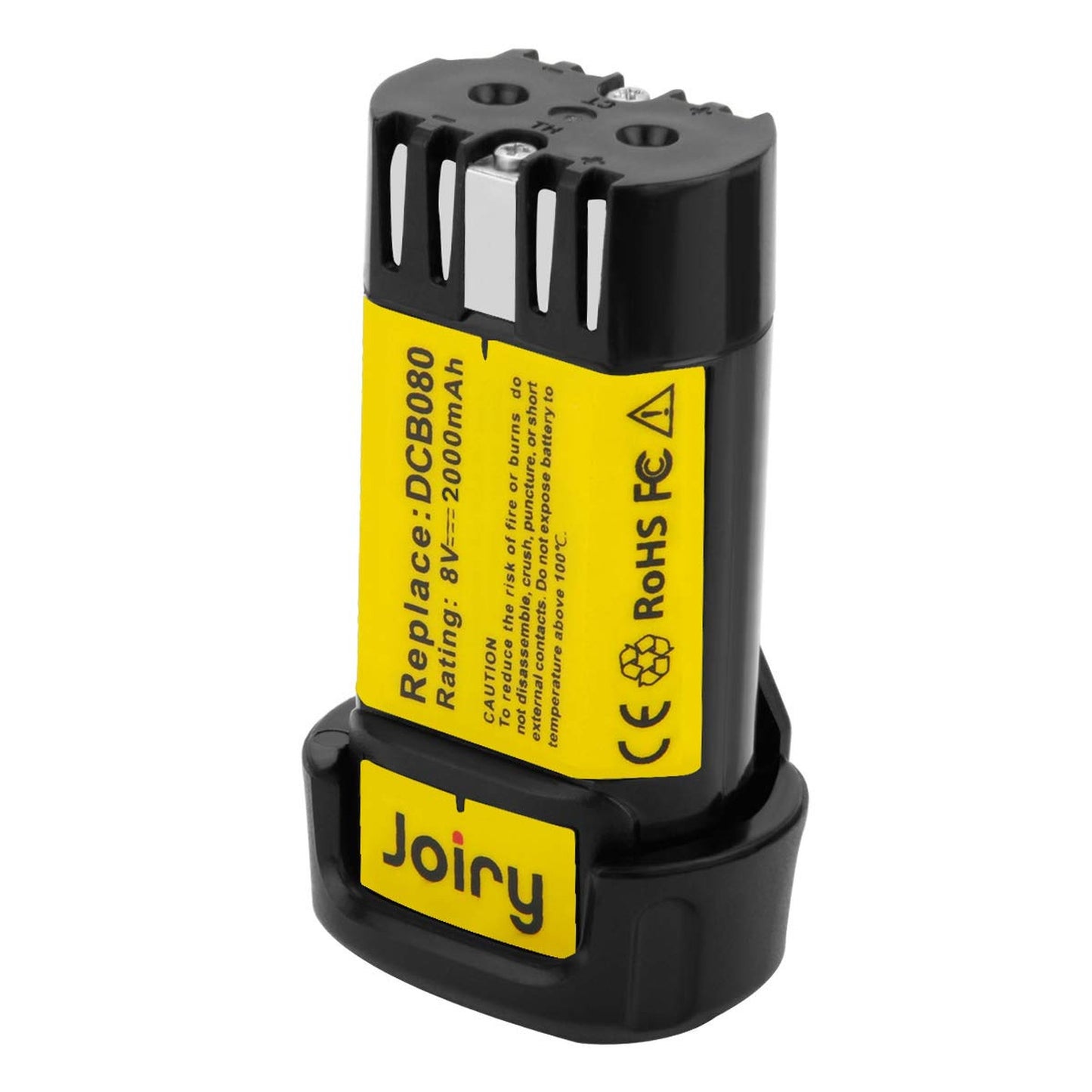 High-Capacity 8V Li-ion Battery Replacement for Power Tools DCB080 DCF680 Series