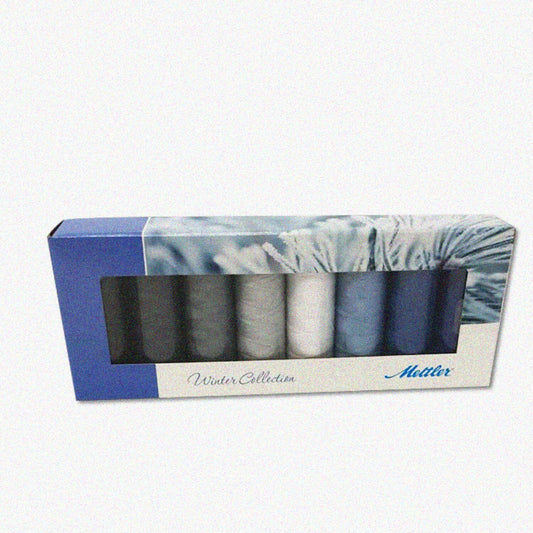 Silk Finish Mercerized Cotton Sewing Set 8 Spools
