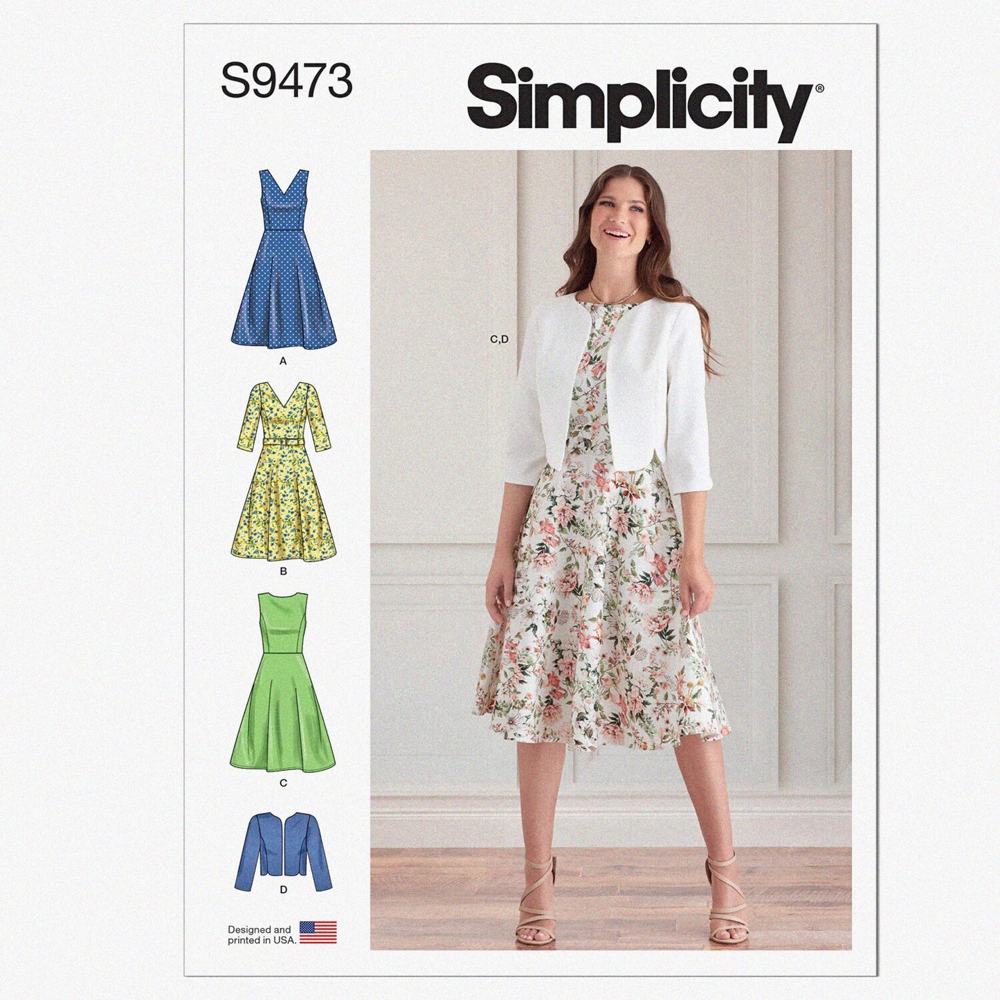 Misses' Dress and Jacket Sewing Pattern Kit