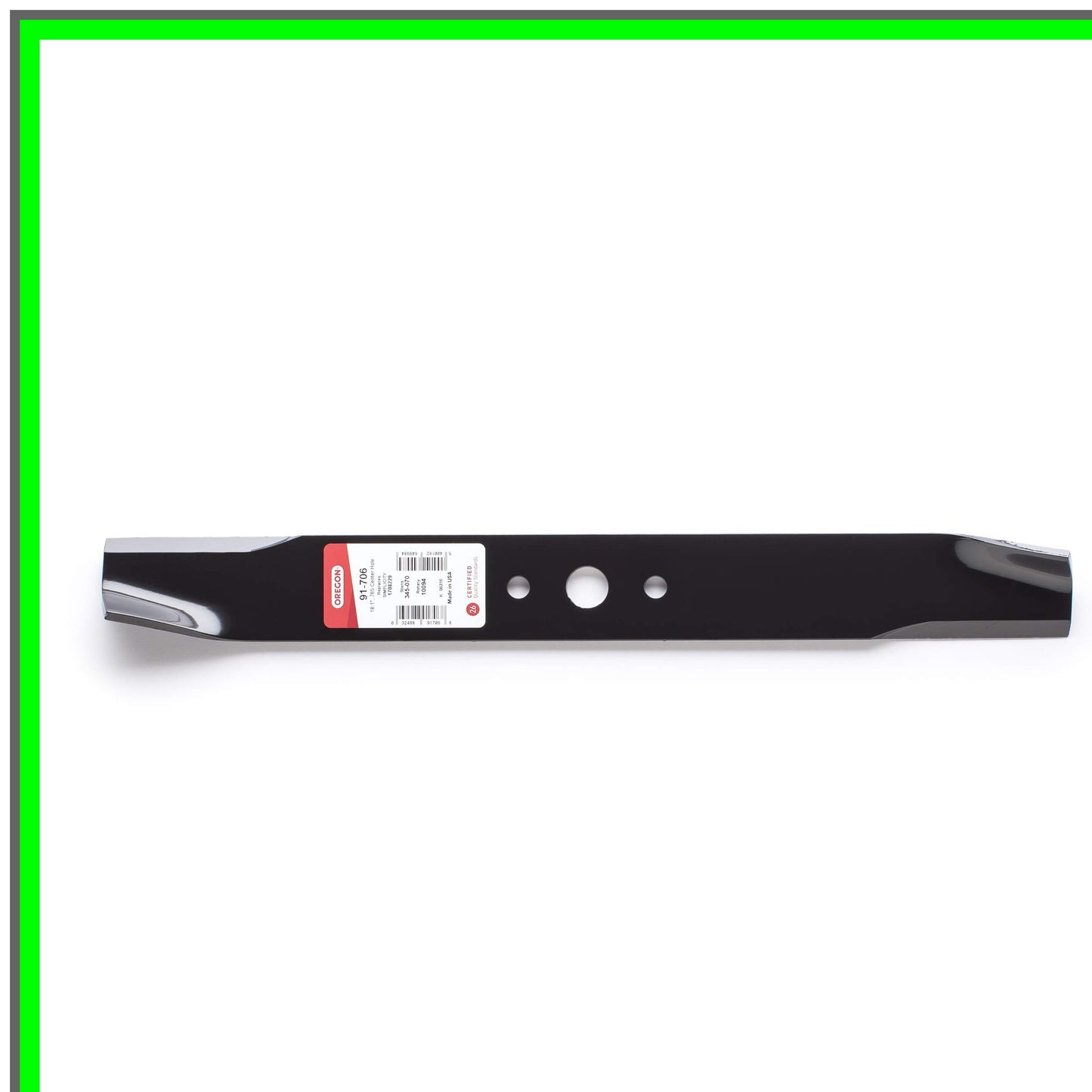 Simplicity 18-Inch Replacement Lawn Mower Blade for Efficient Cutting