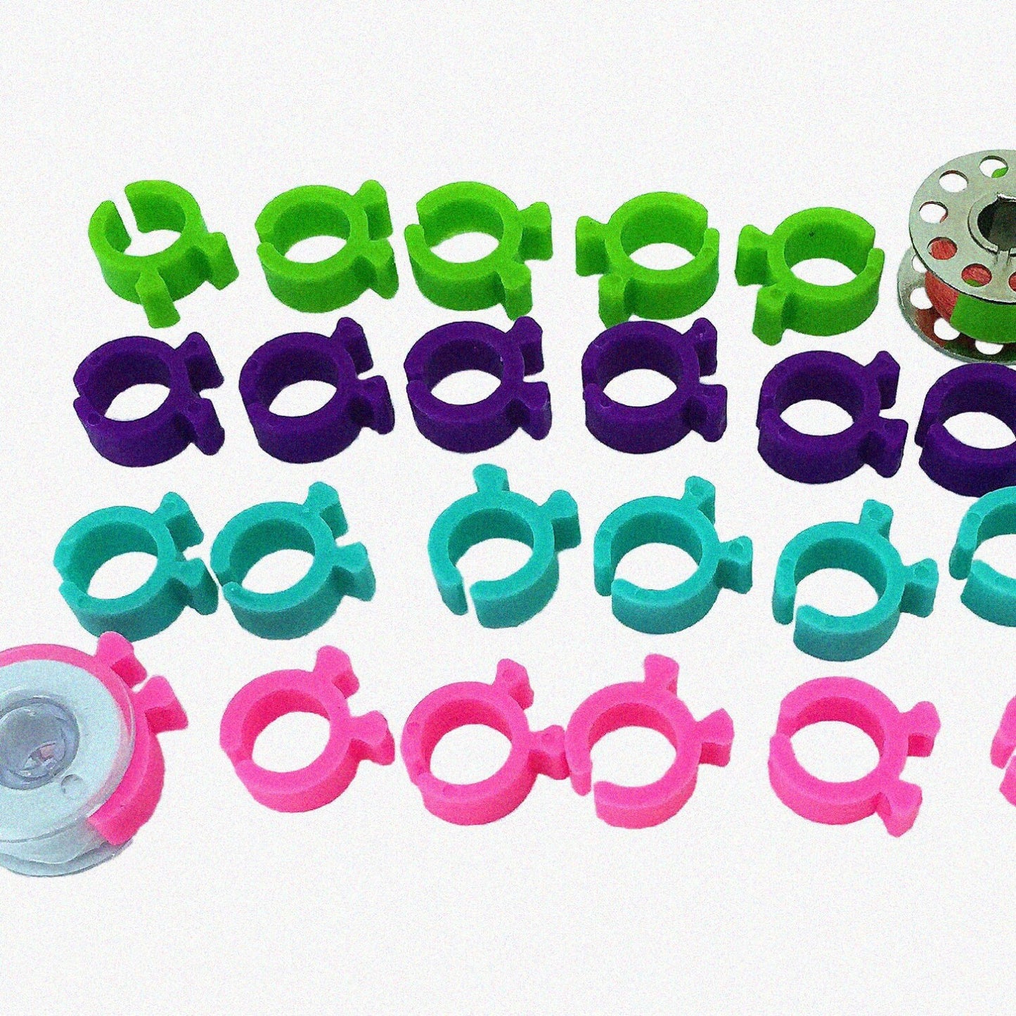 24Pcs Bobbin Holder Clips for Sewing Machines