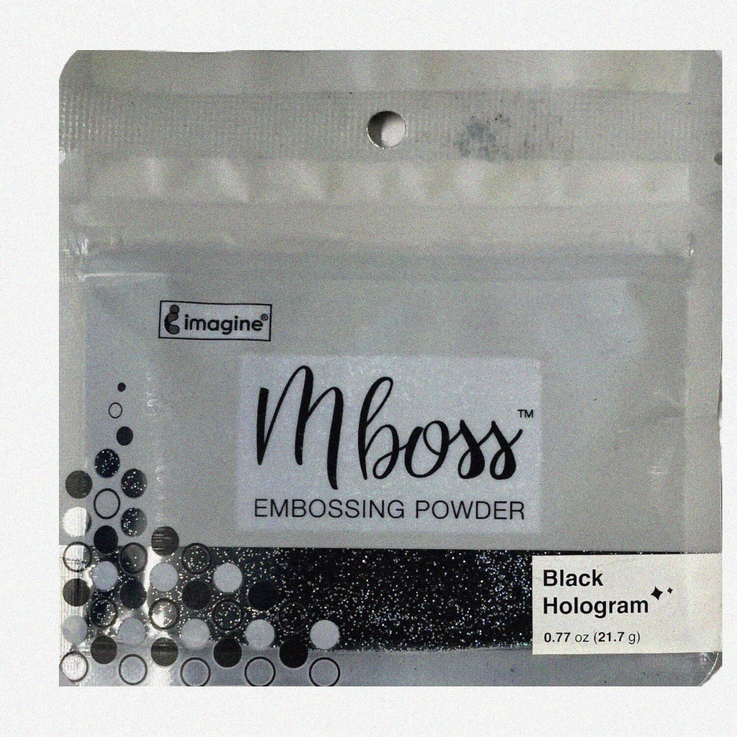 Black Hologram Embossing Powder 21g