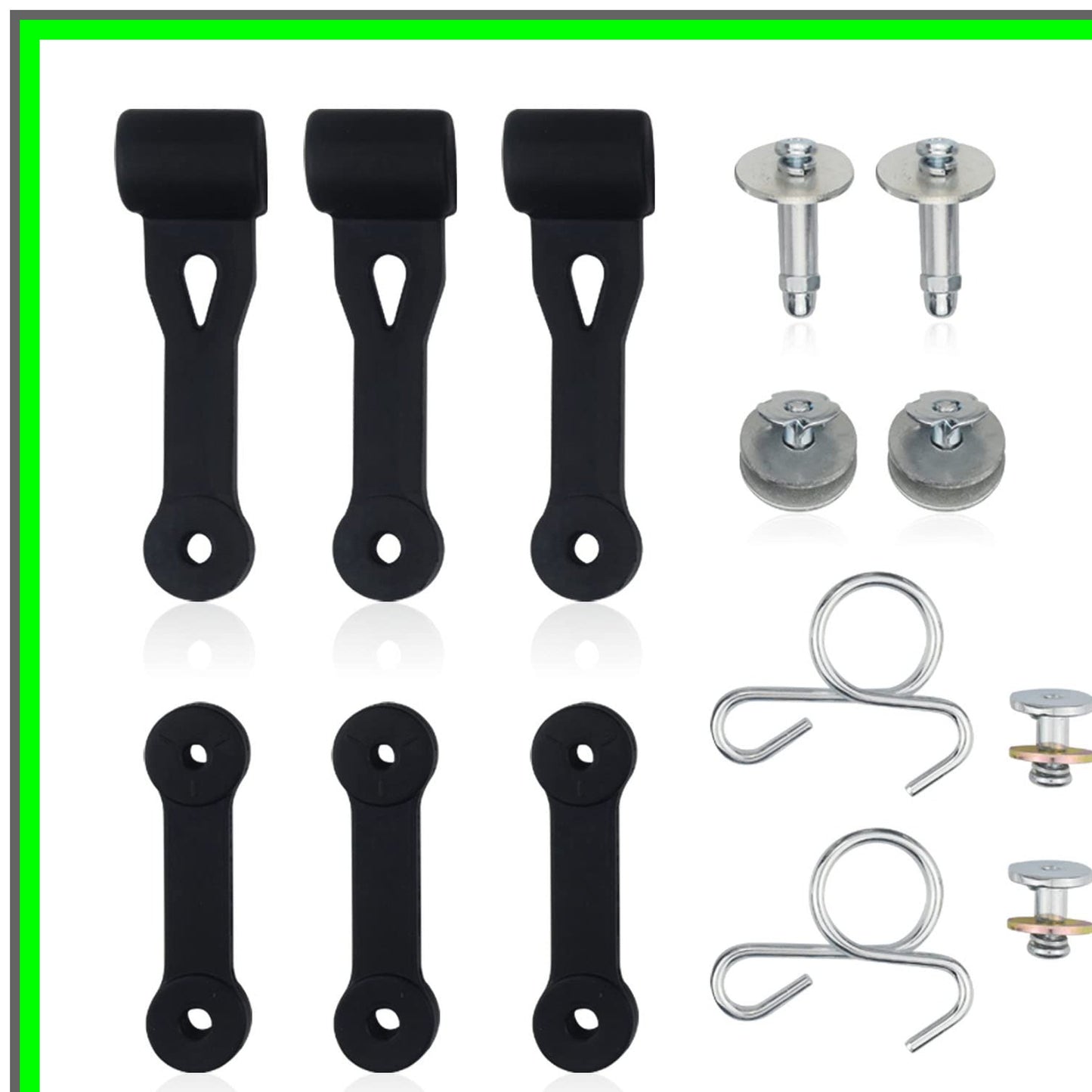 Bagger Hood Chute Latch Replacement Kit for Husqvarna Mowers