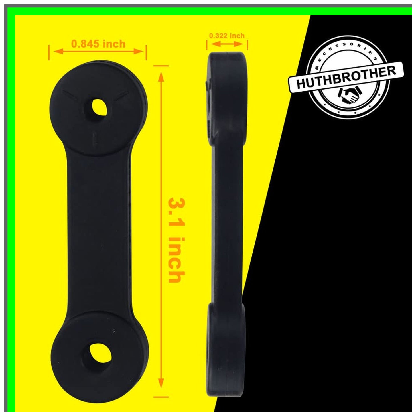 Bagger Hood Chute Latch Replacement Kit for Husqvarna Mowers
