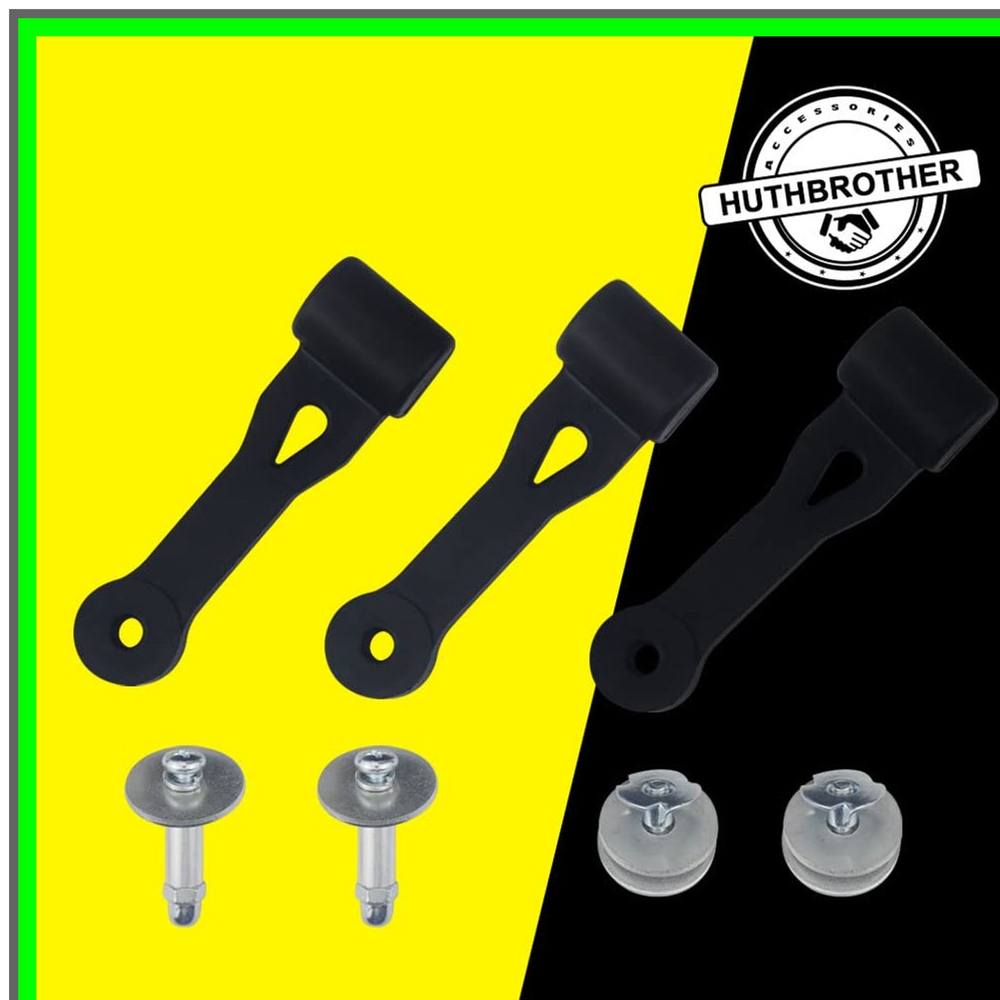 Bagger Hood Chute Latch Replacement Kit for Husqvarna Mowers