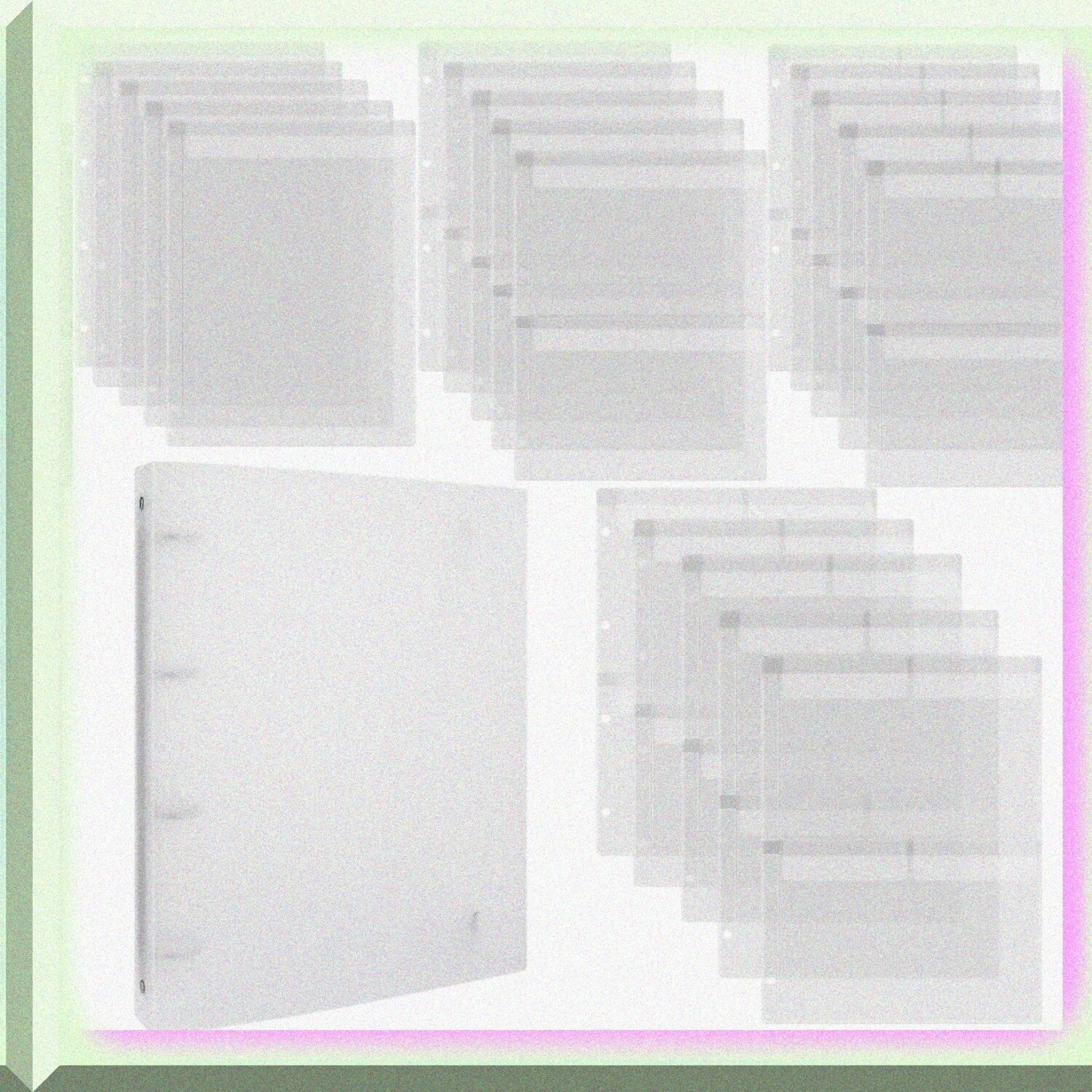 A4 Die Storage Book Binder with 20 Pockets