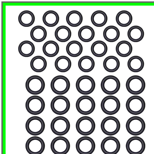 Pressure Washer O-Rings Compatible with Quick Connect Couplers 40 Pack
