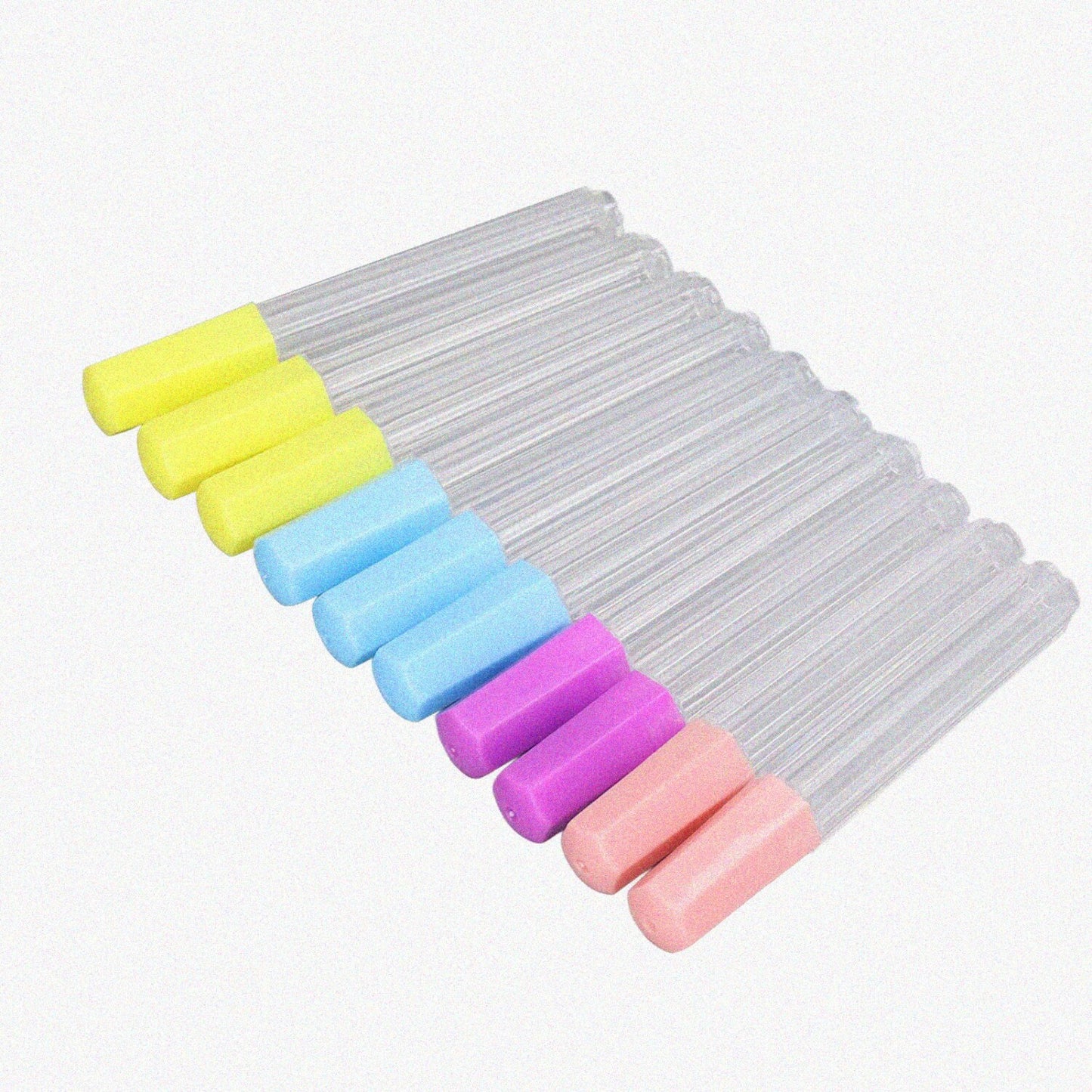 Pin Needle Storage 10Pcs Clear Plastic Tubes
