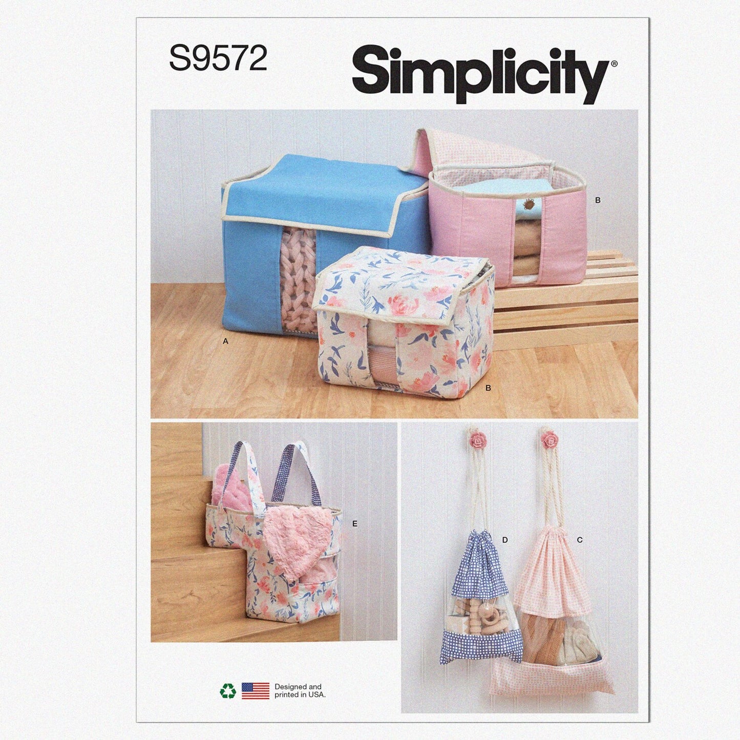 Home Storage Organizers Sewing Pattern Kit