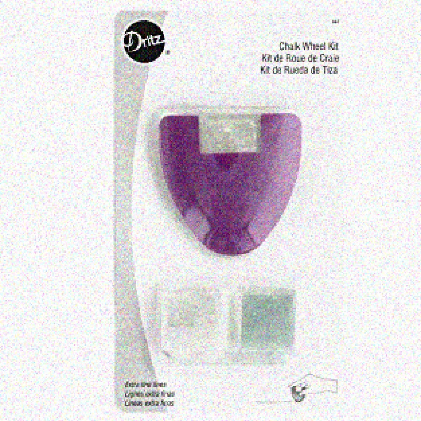 662 Marking Chalk Wheel Kit Purple 3 Piece Set