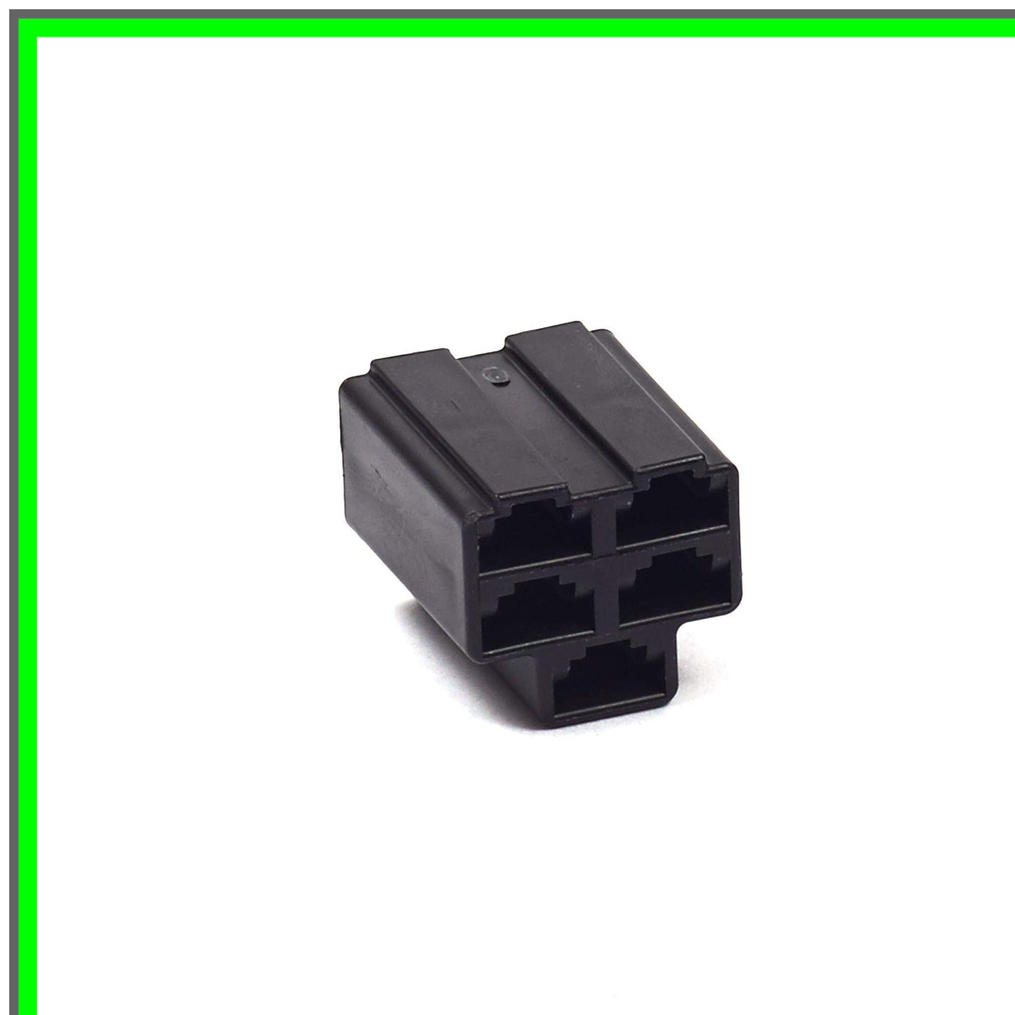 Black 5 Terminal Connector 33-350 for Reliable Electrical Connections
