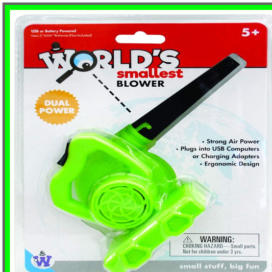 Compact Dual-Powered Leaf Blower