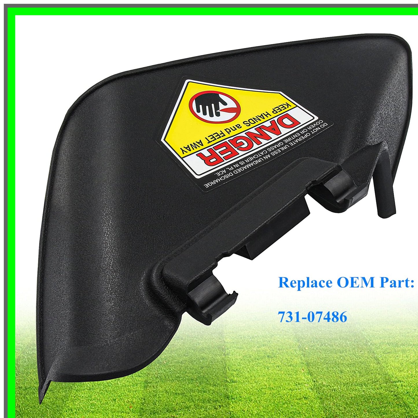 Efficient Side Discharge Chute for MTD Troy-Bilt Cub Cadet Lawn Mowers