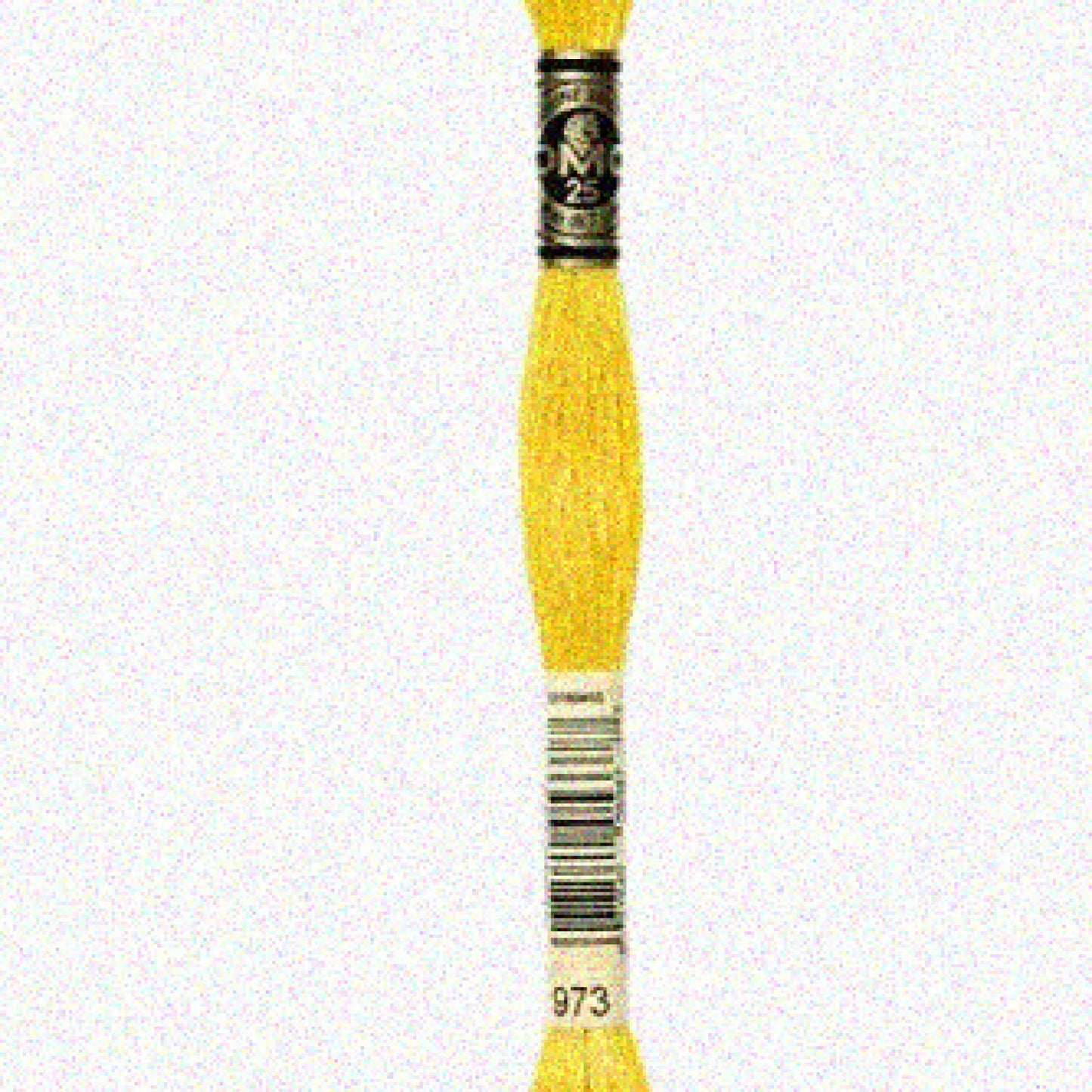 Stranded Cotton Embroidery Thread 973 Yellow Per Skein