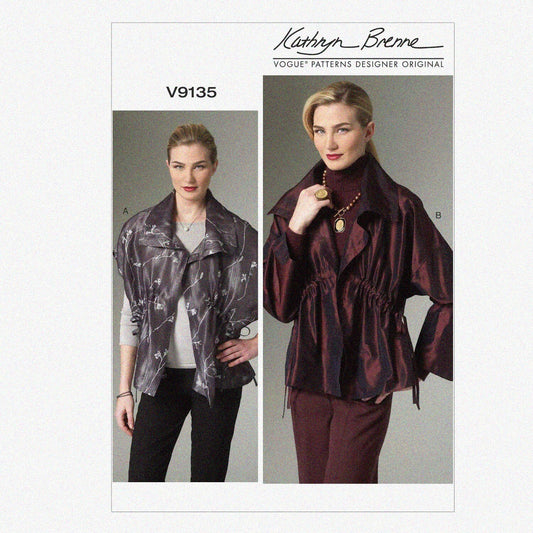 Misses' Vest and Jacket Sewing Pattern Size ZZ Large-XXL
