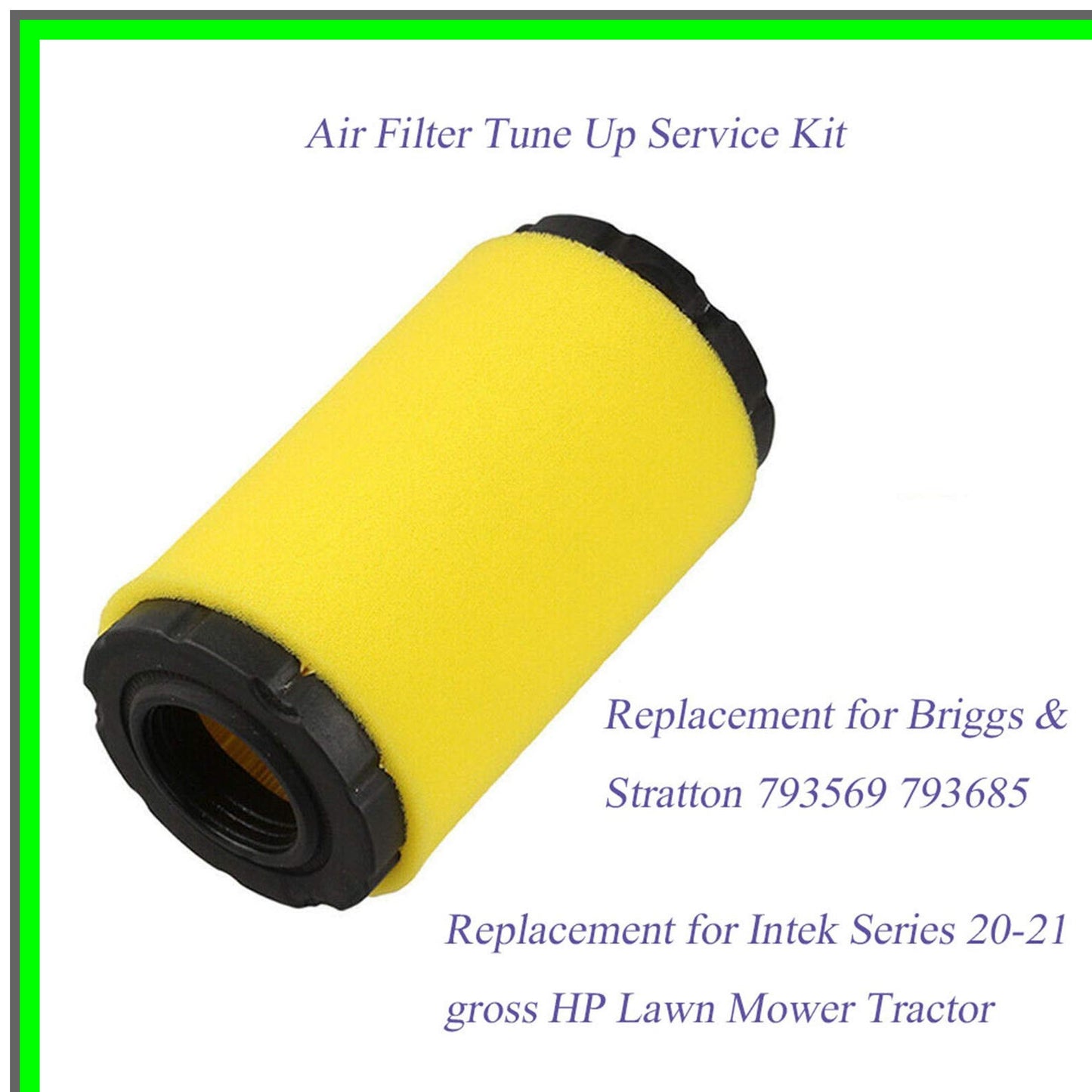 Briggs Stratton Air Filter Tune-Up Kit for 20-21 HP Engines