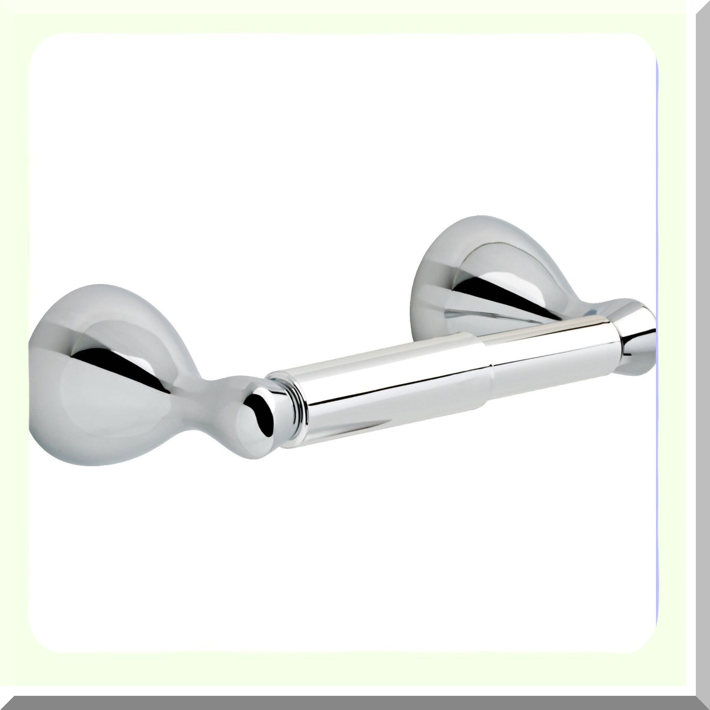 Foundations Tet Paper Holder Polished Chrome