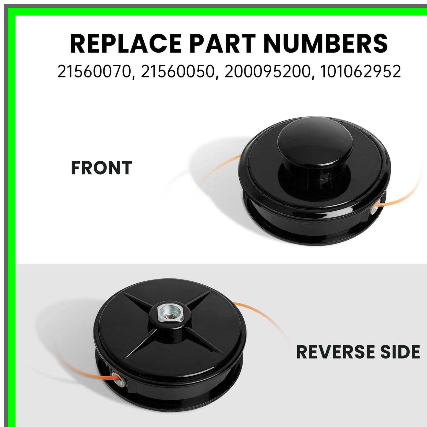 Trimmer Head Replacement for SRM210 SRM225 SRM230 SRM266 Straight Shaft