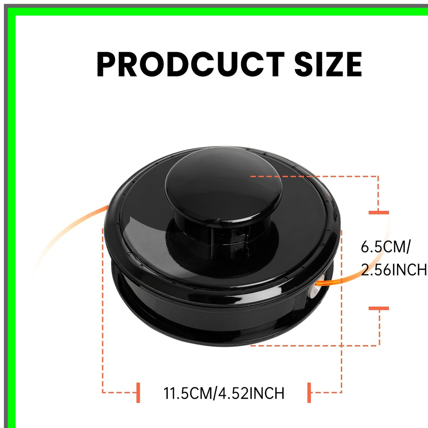 Trimmer Head Replacement for SRM210 SRM225 SRM230 SRM266 Straight Shaft