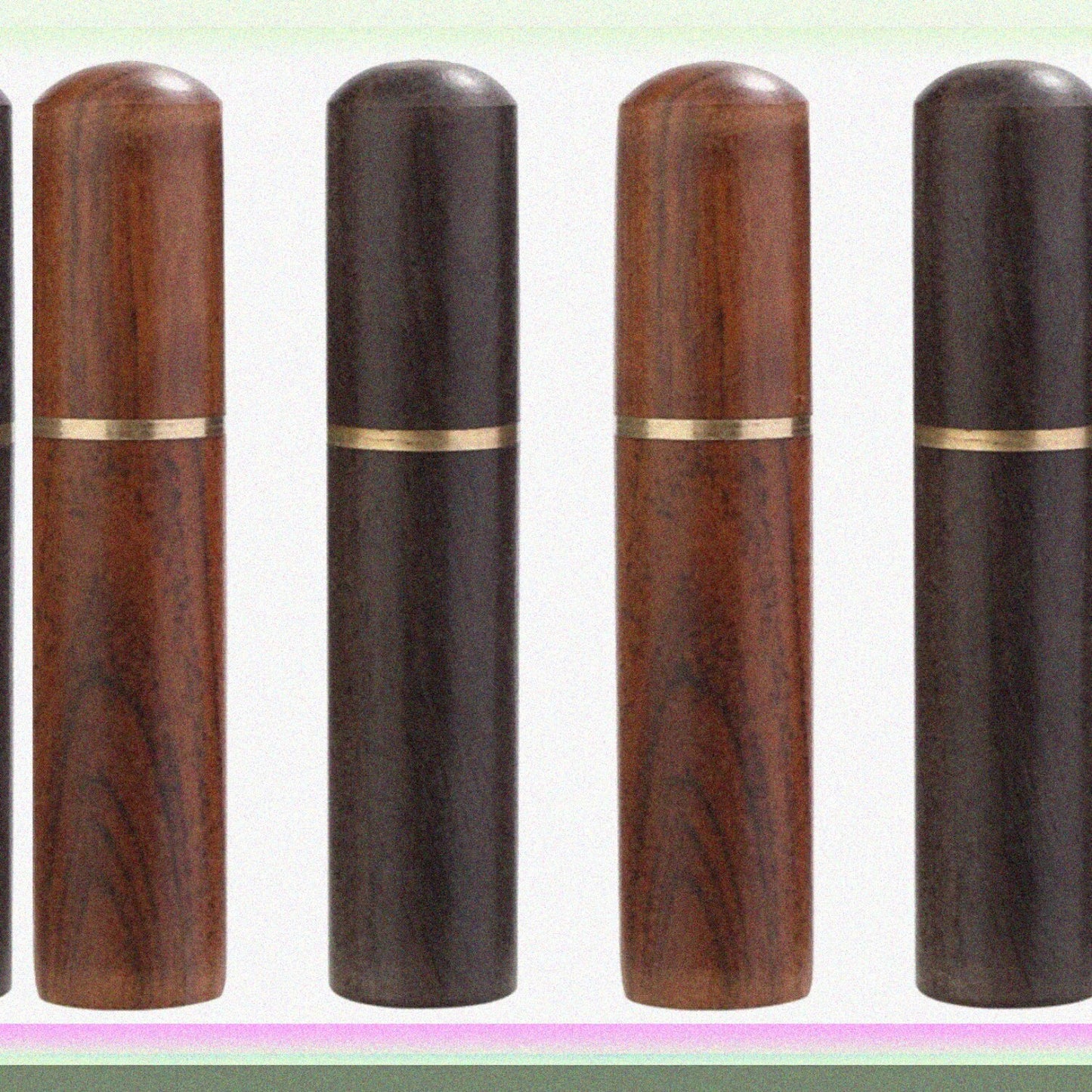 4 Pcs Wooden Sewing Needle Cases