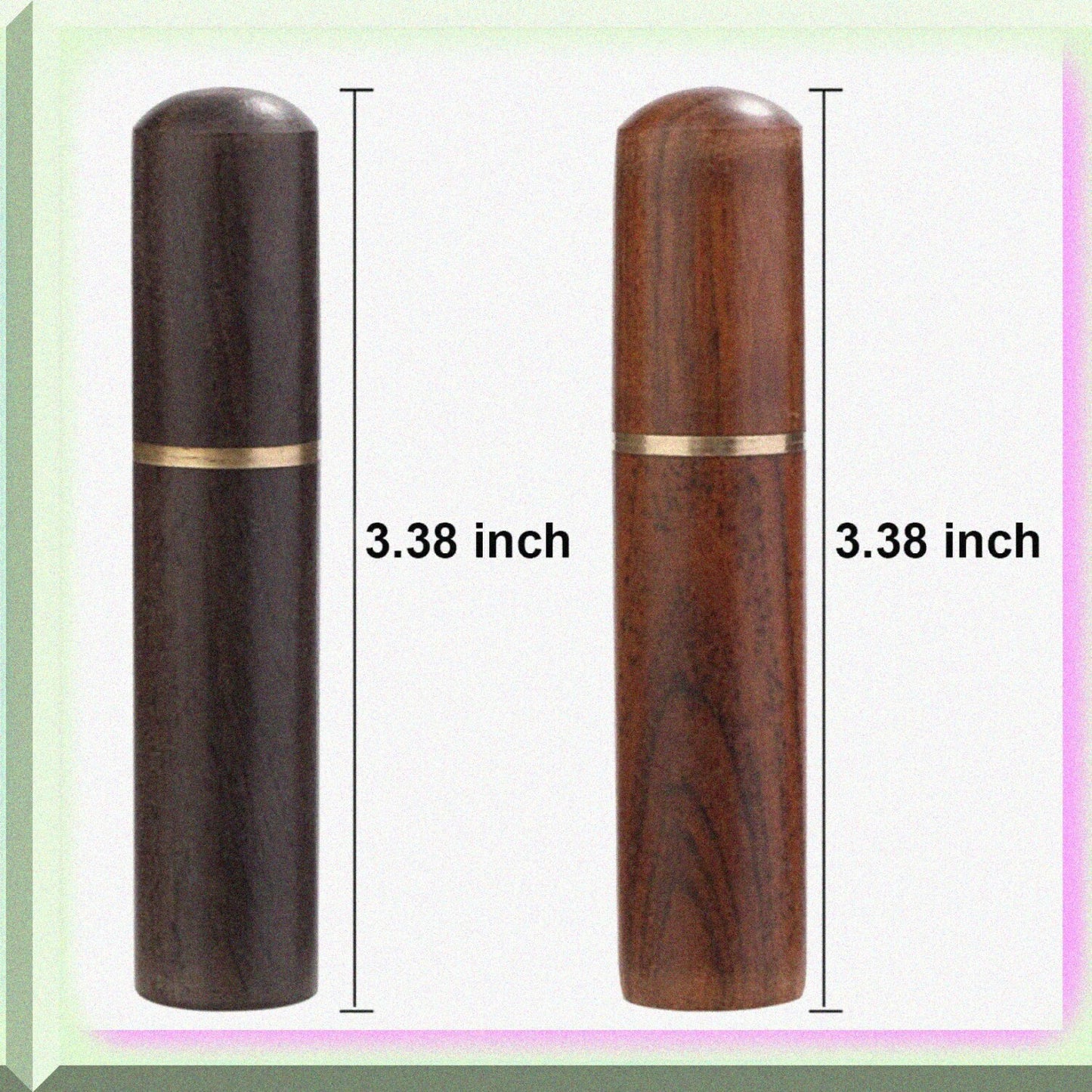 4 Pcs Wooden Sewing Needle Cases