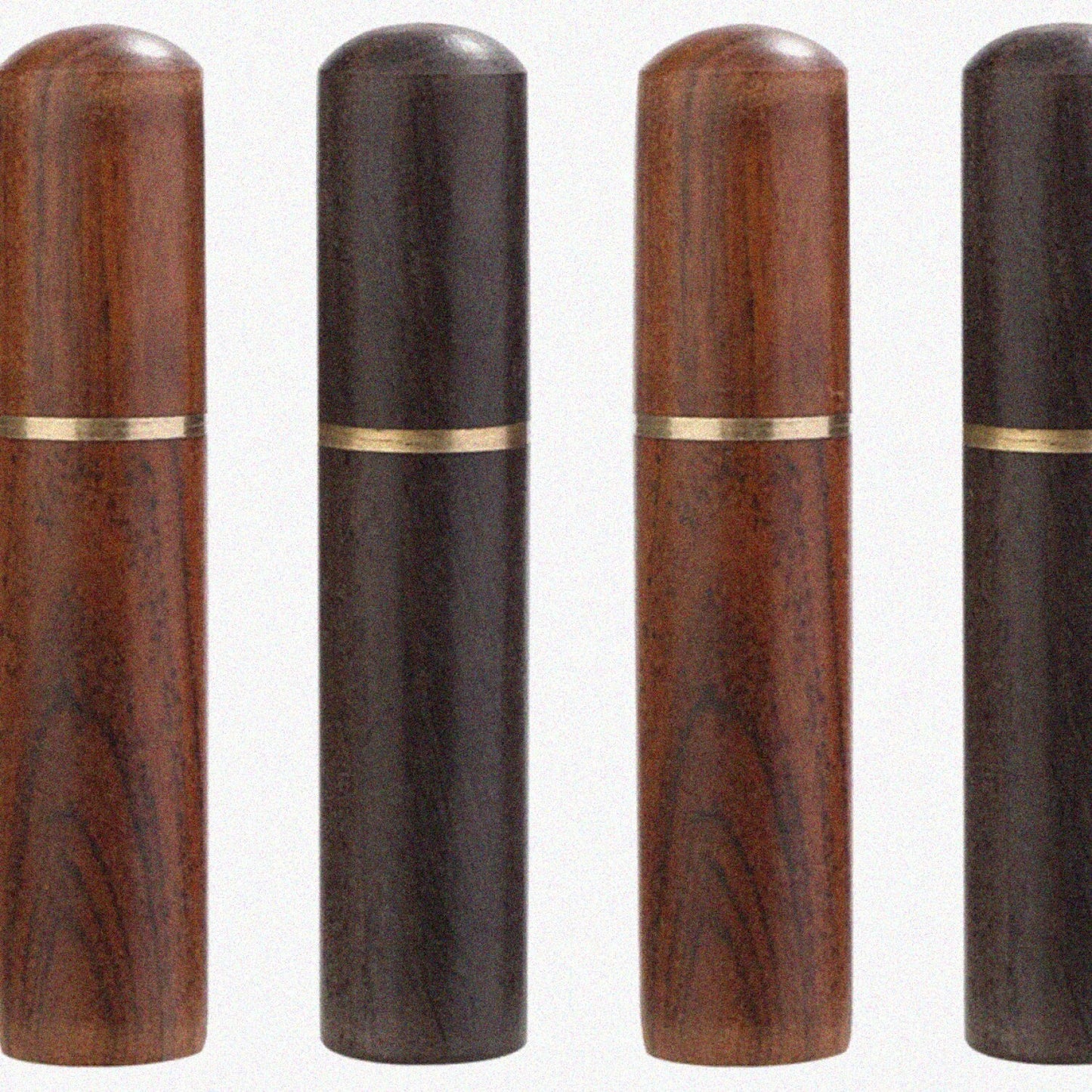 4 Pcs Wooden Sewing Needle Cases